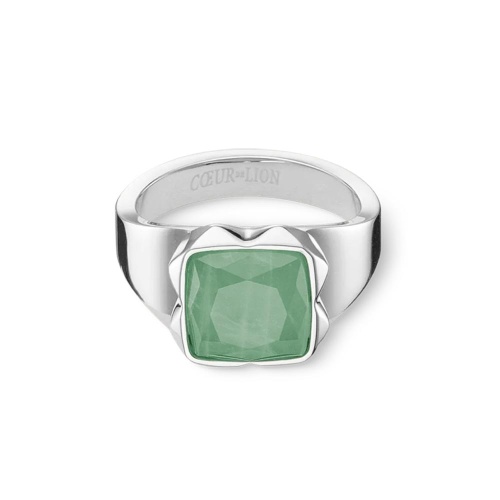 Кольцо Coeur de Lion Green-Silver, 1200/40-0517 56 фото 4